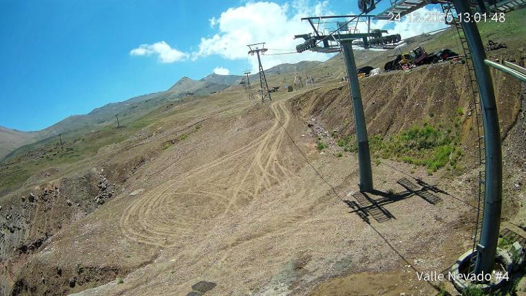 Webcam Valle Nevado: Vista La Gondola