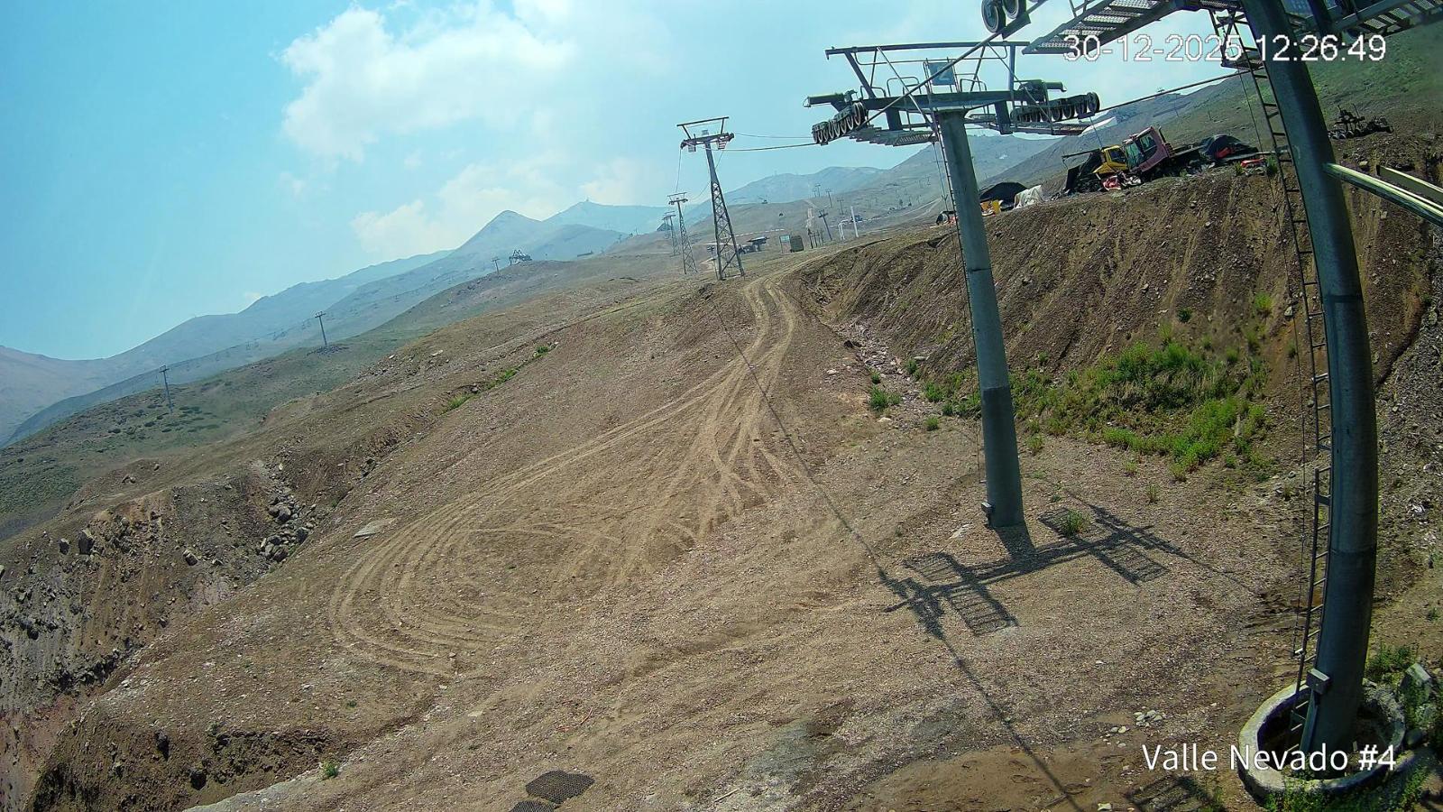 Webcam Valle Nevado: Vista La Gondola