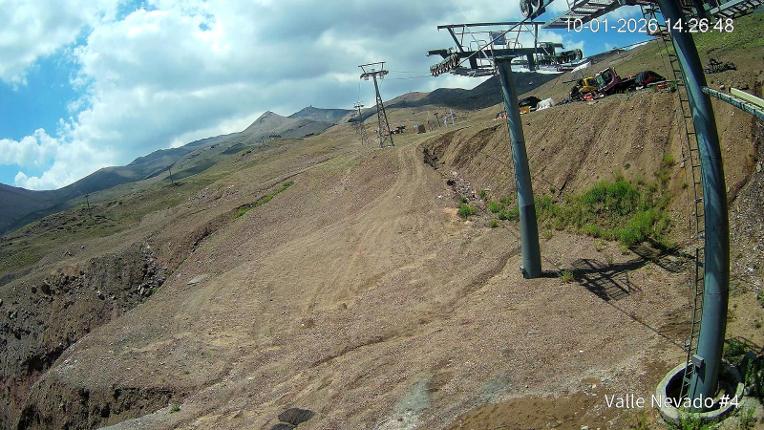 Webcam Valle Nevado: Vista La Gondola