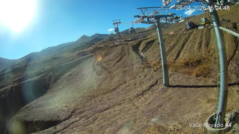 Webcam Valle Nevado: Vista La Gondola