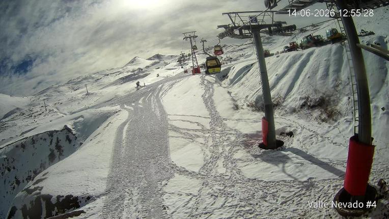 Webcam Valle Nevado: Vista La Gondola