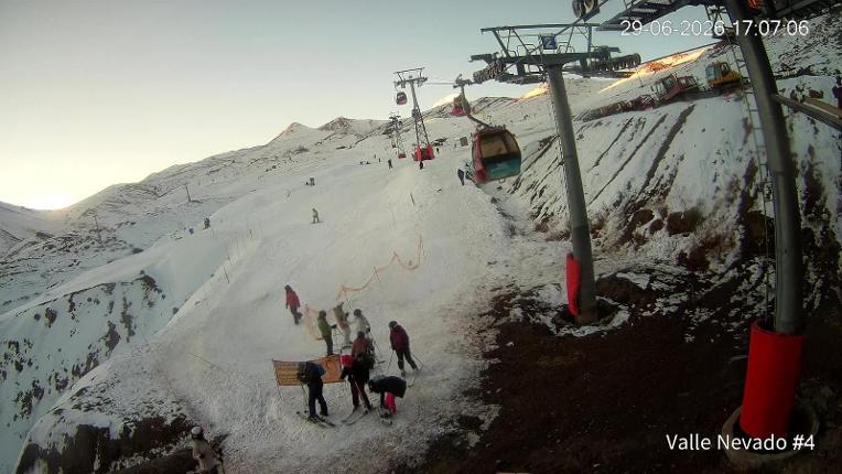 Webcam Valle Nevado: Vista La Gondola