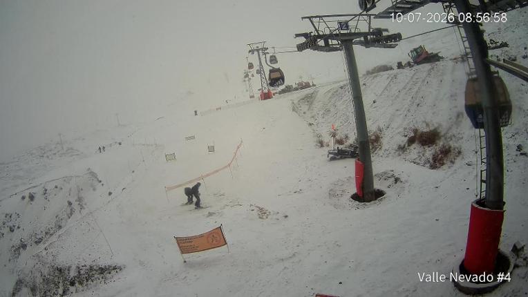 Webcam Valle Nevado: Vista La Gondola
