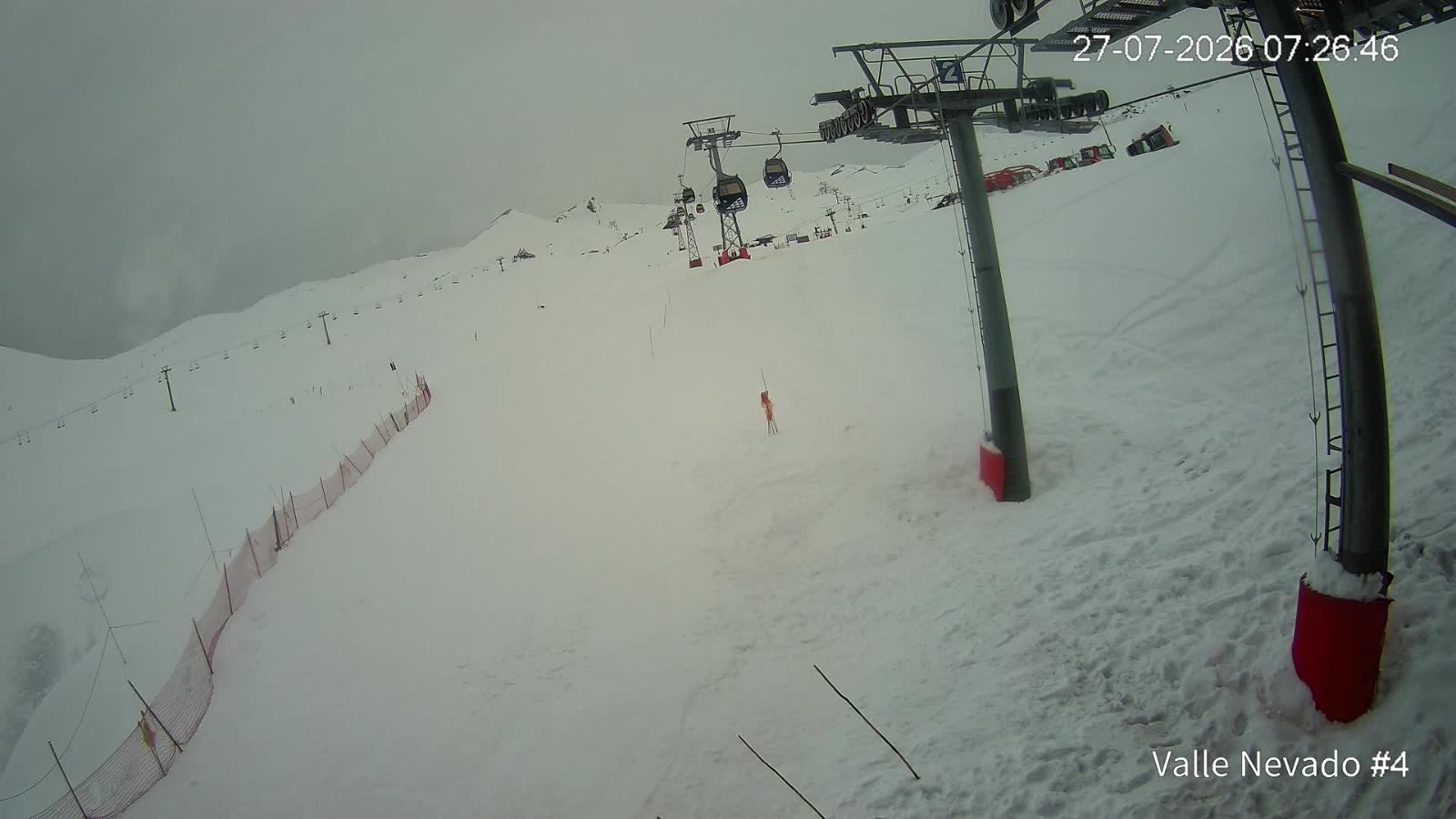 Webcam Valle Nevado: Vista La Gondola
