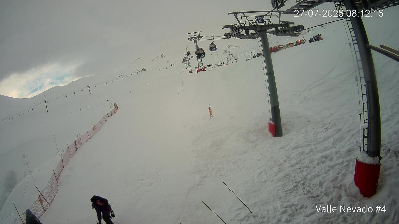 Webcam Valle Nevado: Vista La Gondola
