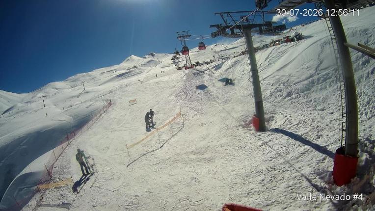 Webcam Valle Nevado: Vista La Gondola