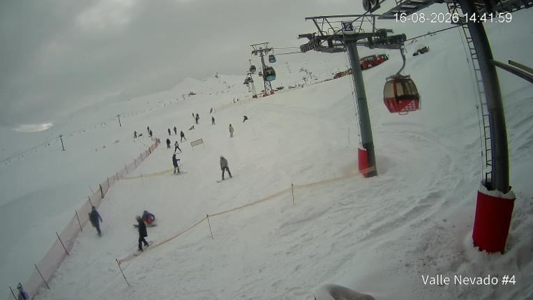 Webcam Valle Nevado: Vista La Gondola