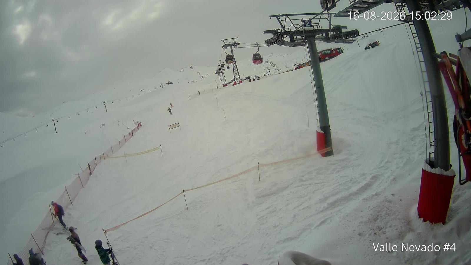 Webcam Valle Nevado: Vista La Gondola