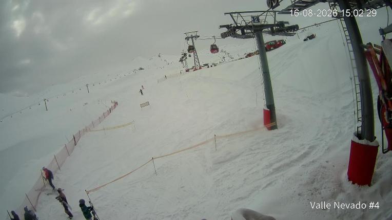 Webcam Valle Nevado: Vista La Gondola
