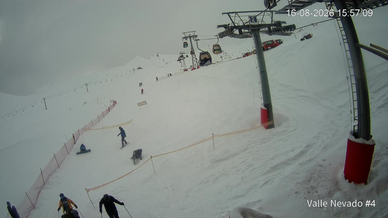 Webcam Valle Nevado: Vista La Gondola