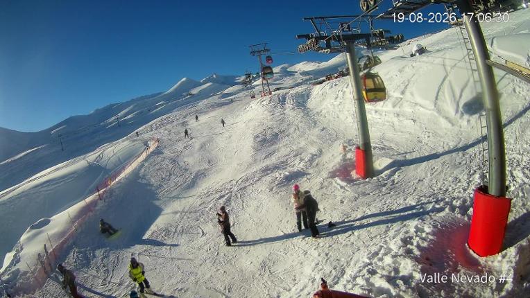 Webcam Valle Nevado: Vista La Gondola