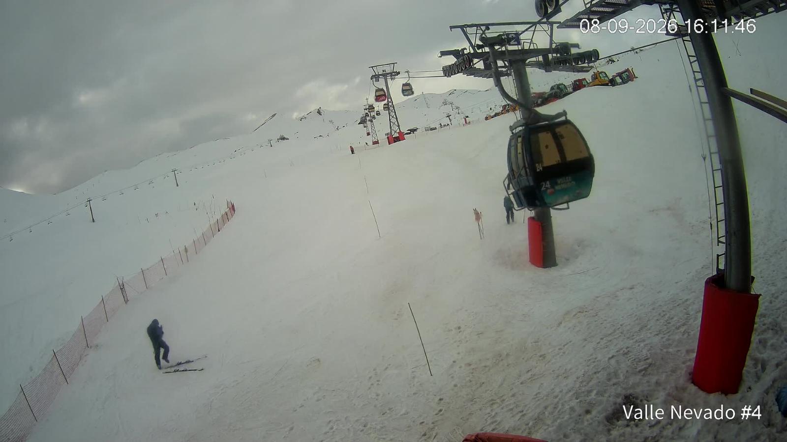Webcam Valle Nevado: Vista La Gondola