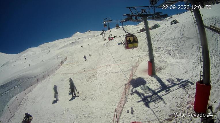 Webcam Valle Nevado: Vista La Gondola