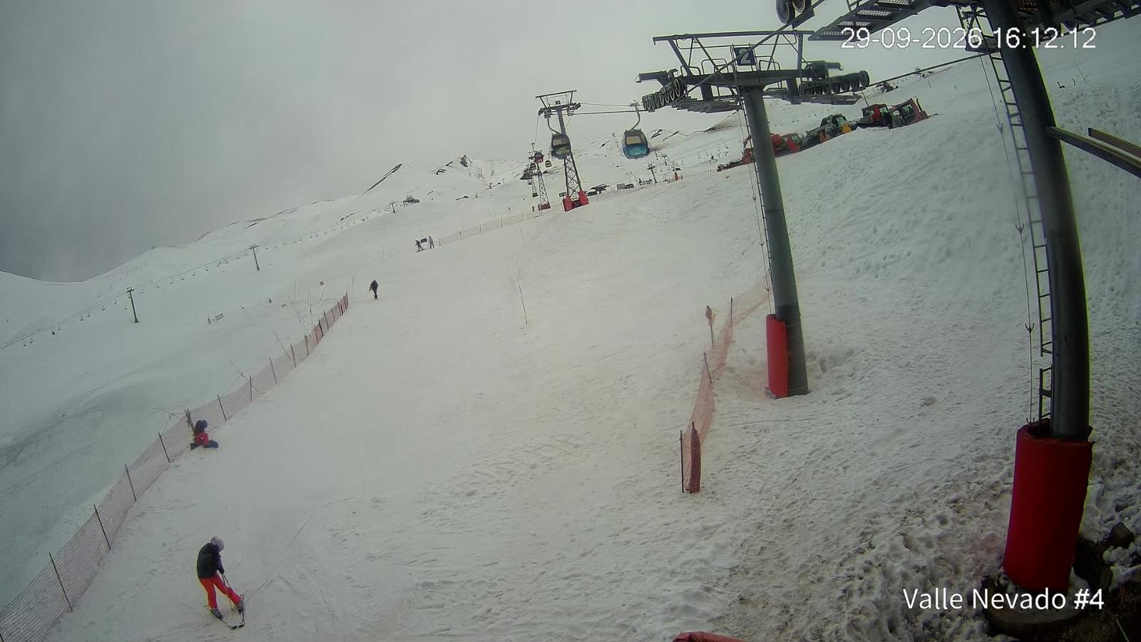 Webcam Valle Nevado: Vista La Gondola