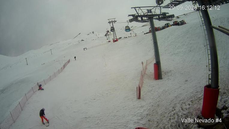 Webcam Valle Nevado: Vista La Gondola