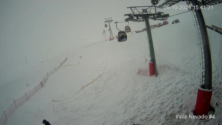 Webcam Valle Nevado: Vista La Gondola