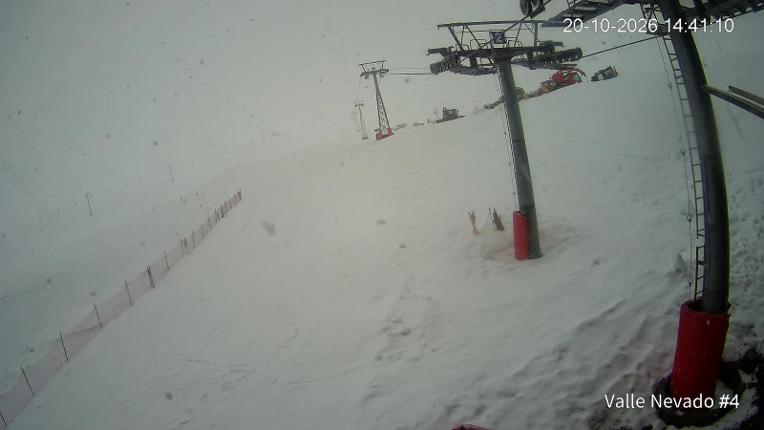 Webcam Valle Nevado: Vista La Gondola