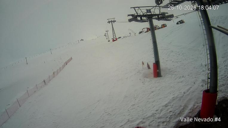 Webcam Valle Nevado: Vista La Gondola