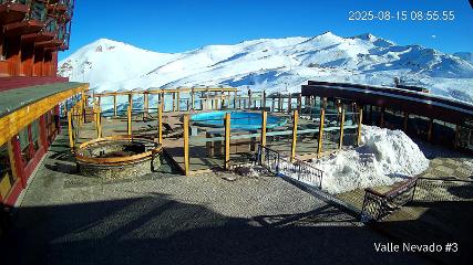 Valle Nevado: Vista Piscina (Vallenevado.com)