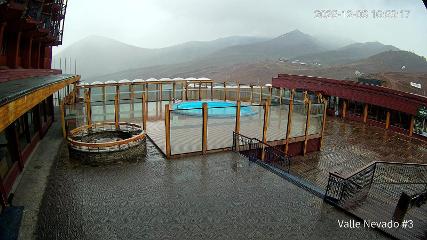Valle Nevado: Vista Piscina (Vallenevado.com)