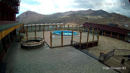 Valle Nevado: Vista Piscina (Vallenevado.com)