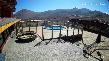 Valle Nevado: Vista Piscina (Vallenevado.com)