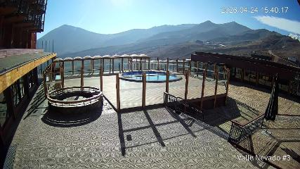 Valle Nevado: Vista Piscina (Vallenevado.com)