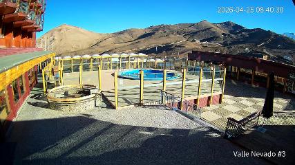 Valle Nevado: Vista Piscina (Vallenevado.com)