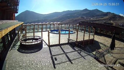Valle Nevado: Vista Piscina (Vallenevado.com)