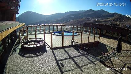 Valle Nevado: Vista Piscina (Vallenevado.com)