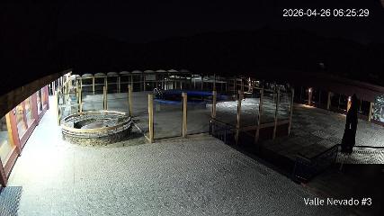 Valle Nevado: Vista Piscina (Vallenevado.com)