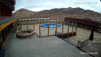 Valle Nevado: Vista Piscina (Vallenevado.com)