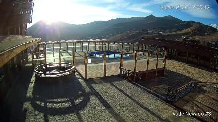 Valle Nevado: Vista Piscina (Vallenevado.com)