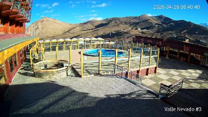 Valle Nevado: Vista Piscina (Vallenevado.com)