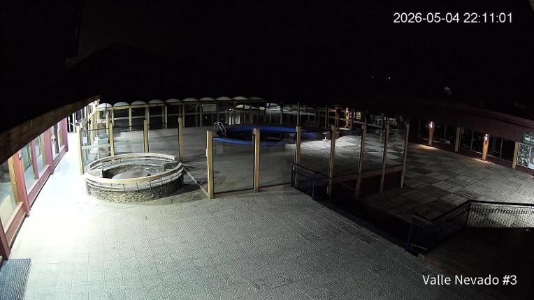 Webcam Valle Nevado: Vista Piscina