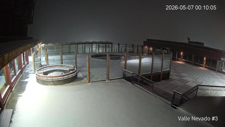 Webcam Valle Nevado: Vista Piscina