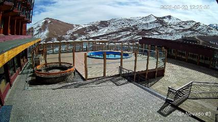 Valle Nevado: Vista Piscina (Vallenevado.com)