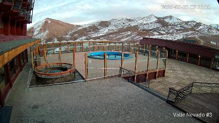 Valle Nevado: Vista Piscina (Vallenevado.com)