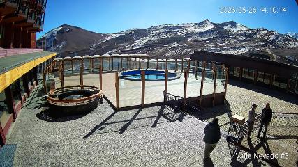 Valle Nevado: Vista Piscina (Vallenevado.com)
