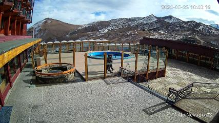 Valle Nevado: Vista Piscina (Vallenevado.com)