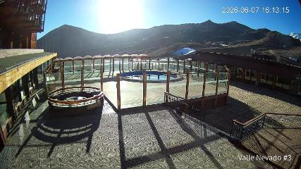Valle Nevado: Vista Piscina (Vallenevado.com)
