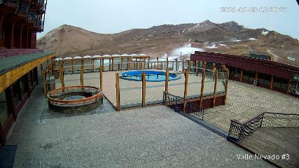 Valle Nevado: Vista Piscina (Vallenevado.com)