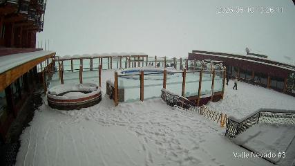 Valle Nevado: Vista Piscina (Vallenevado.com)