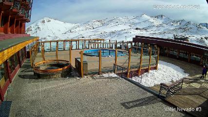 Valle Nevado: Vista Piscina (Vallenevado.com)