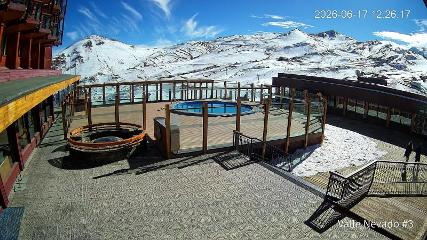 Valle Nevado: Vista Piscina (Vallenevado.com)
