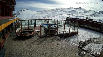 Valle Nevado: Vista Piscina (Vallenevado.com)
