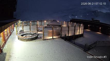 Valle Nevado: Vista Piscina (Vallenevado.com)