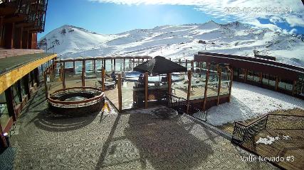 Valle Nevado: Vista Piscina (Vallenevado.com)
