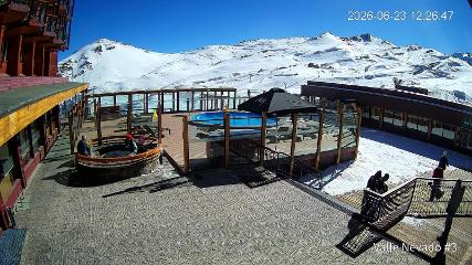Valle Nevado: Vista Piscina (Vallenevado.com)