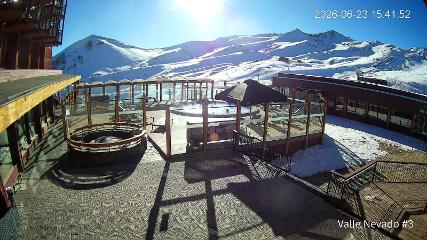 Valle Nevado: Vista Piscina (Vallenevado.com)